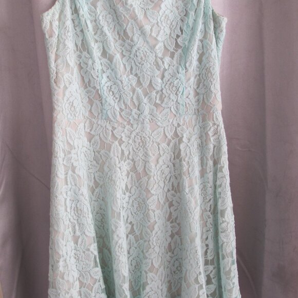 Speechless Mint Lace Dress - Picture 2 of 13